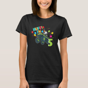 T-shirt Awf Im 5 conducteur de camion monstre Chien de com