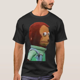 T-shirt Awkward Monkey Puppet Meme