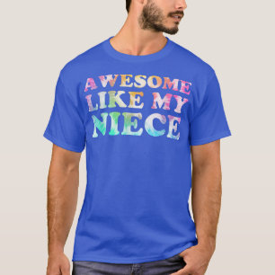 T-shirt Awome Comme Ma Nièce Matching Family Tie Dye