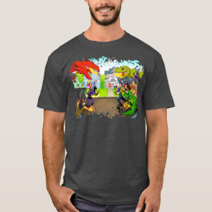 T-shirt Ax Cop Merch 2