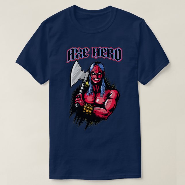 T-shirt Ax Heroe (Design devant)