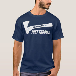 T-shirt Ax Jetant Juste Jeter