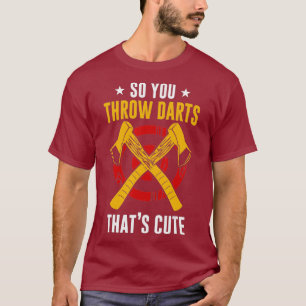 T-shirt Ax Jeter Hatchet Lumberjack Hobby Darts