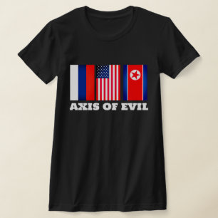 T-shirt Axe du mal USA