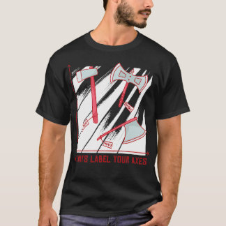 T-shirt axeletteringdesign