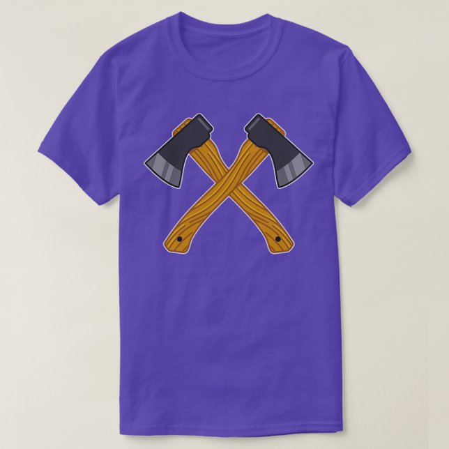 T-shirt Axes croisés 6 (Design devant)