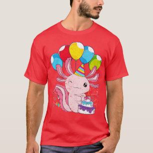 T-shirt Axolotday Party Mexicaine Amphibian mignon Axol
