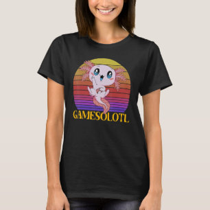 T-shirt Axolotl Amphibien   Dictons Joueur
