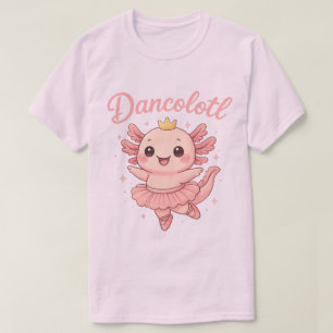 T-shirt Axolotl Ballerine Dancolotl Danse Cadeau Animal