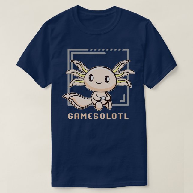 T-shirt Axolotl Fish (Design devant)