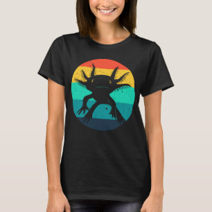 T-shirt Axolotl Funny Cadeau Maman Papa Enfants Retro Desi