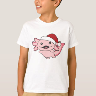 T-shirt Axolotl Joyeux Noël hiver Axolotl