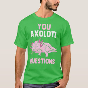 T-shirt Axolotl Larve Kufffig Aquarium Moch Lurch Cadeau