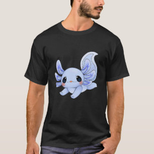 T-shirt Axolotl mignon souriant mexicain Salamander Axolot