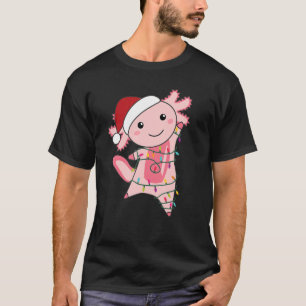 T-shirt Axolotl Noël Fée Lumière Noël Axolotl