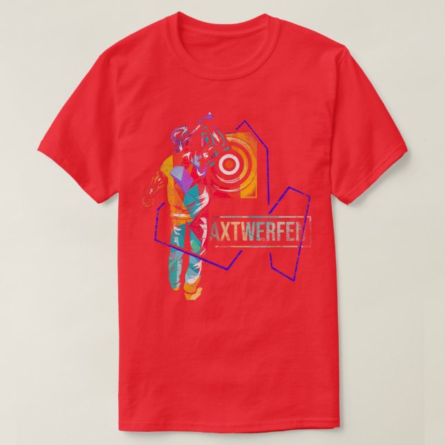 T-shirt Axtwerfen 5 (Design devant)