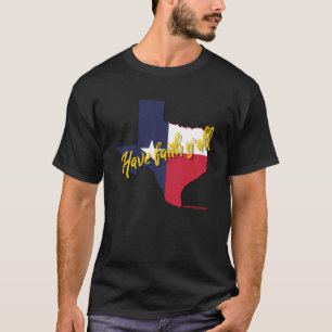 T-shirt Ayez foi Yu2019tous Texas Christian Faith & Inspi