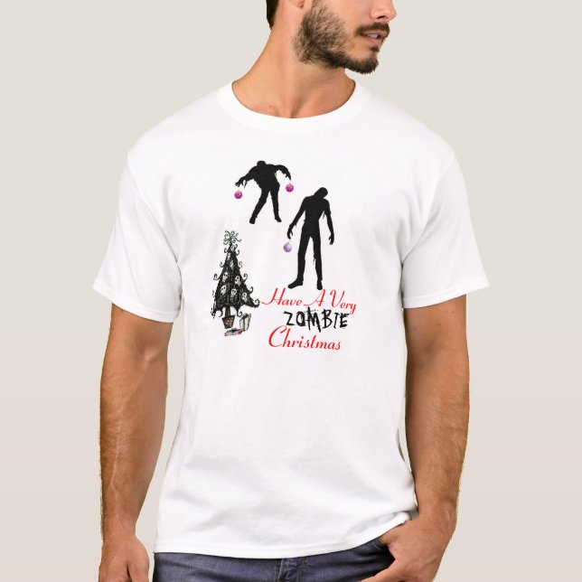 T-shirt Ayez très Noël de ZOMBI (Devant)
