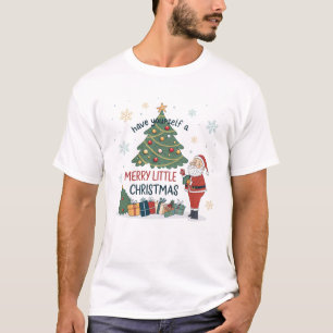 T-shirt Ayez un joyeux petit Noël