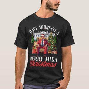 T-shirt Ayez un méga Noël joyeux Santa drôle T