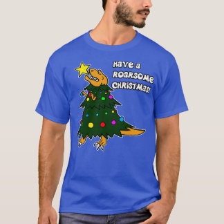 T-shirt Ayez Un Noel Rarant Dino Dino Noël Ts