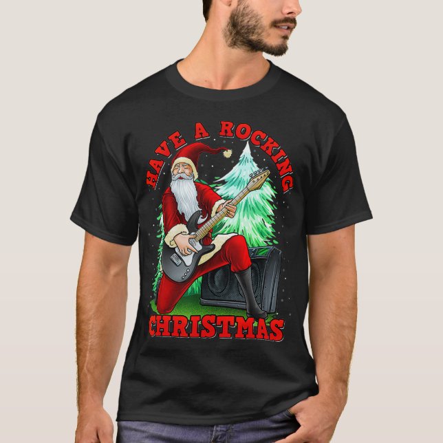 T-shirt Ayez Un Père Noël Flambant (Devant)