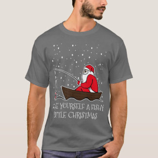 T-shirt Ayez VotreUn Petit Noël Drôle Pêche Christ