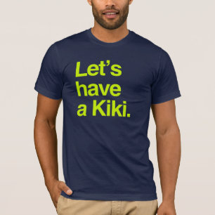 T-shirt Ayons un kiki (le néon)