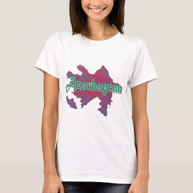 T-shirt Azerbaïdjan (Devant)