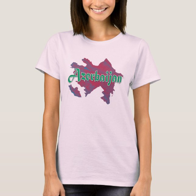 T-shirt Azerbaïdjan (Devant)
