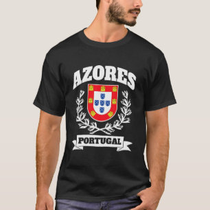 T-shirt Azores Island Portugal Thème Portugais Pride