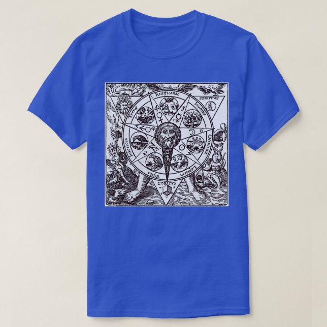 T-shirt Azoth des philosophes 1 (Design devant)
