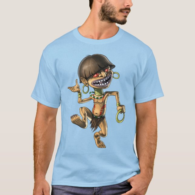 T-shirt Aztec Créature Chaneque (Devant)