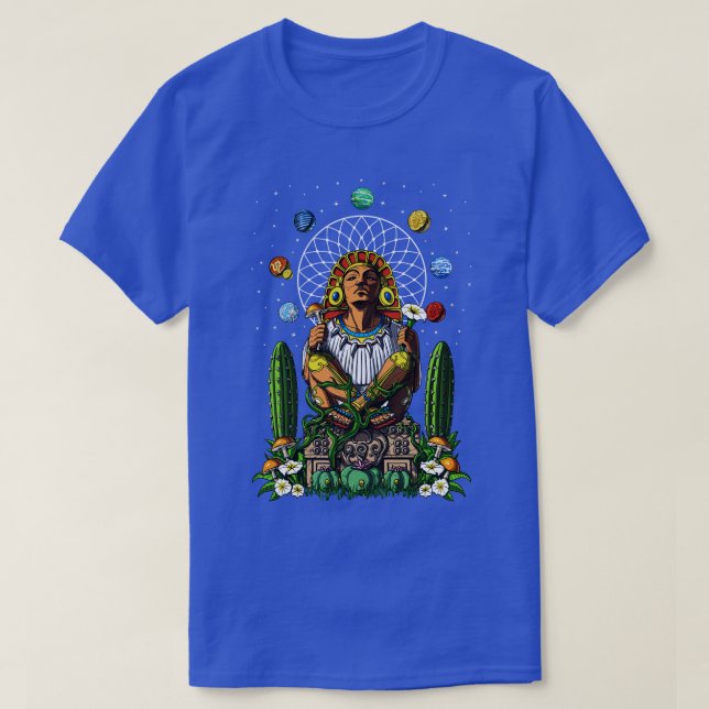 T-shirt Aztec Dieu Xochipilli (Design devant)