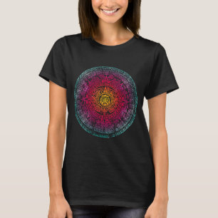 T-shirt Aztec Mayas Calendrier Aztec Mexique 2