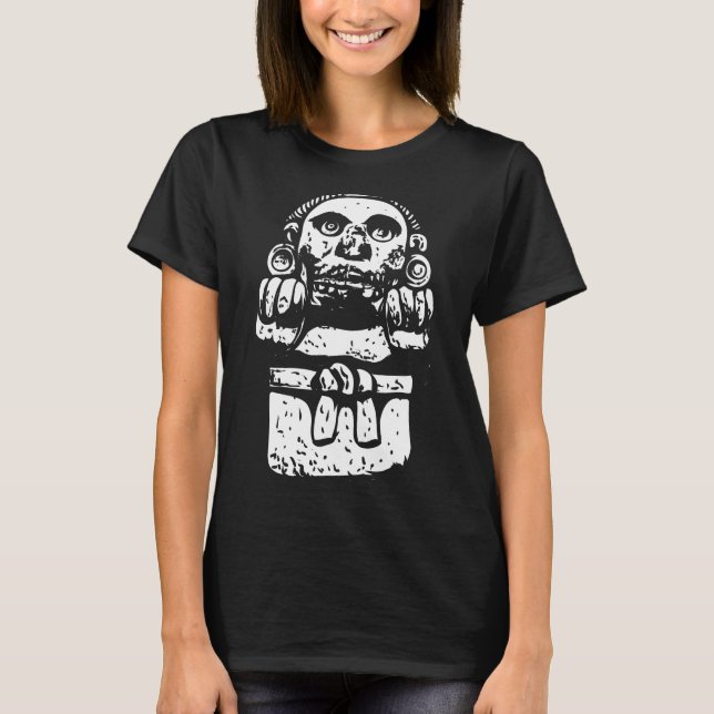 T-shirt Aztec Statue (Devant)