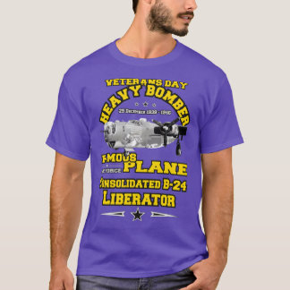 T-shirt B24 Liberator Bombe lourde