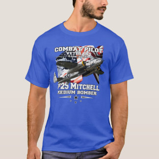 T-shirt B25 Mitchell bombardier moyen