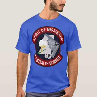 T-shirt B2 Spirit of Mississippi Stealth Bomber wxt
