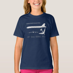 T-shirt B-52 Stratoforteresse - Plan directeur de l'avion 