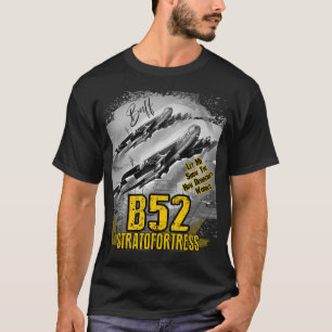 T-shirt B-52 Stratofortress U.S. long-range heavy bomber