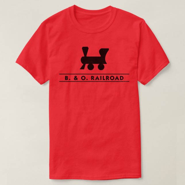 T-shirt B amp O Chemin de fer (Design devant)