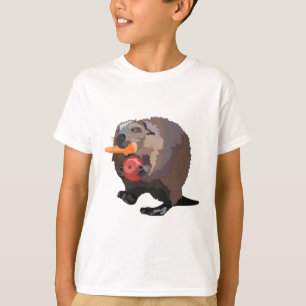 T-shirt B est pour Beaver