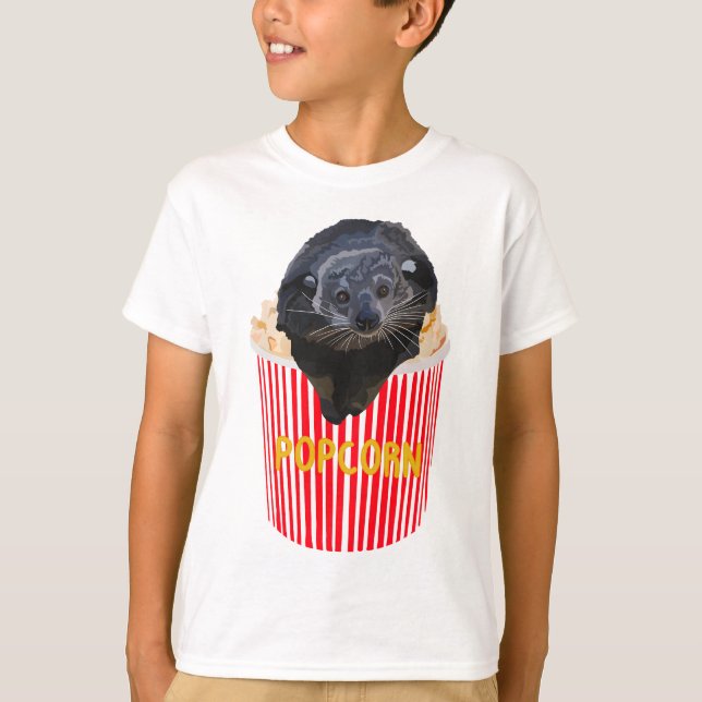 T-shirt B est pour Binturong (Devant)