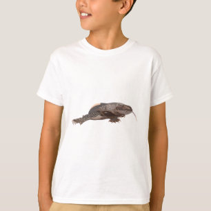 T-shirt B est pour Black Throt Monitor Lizard