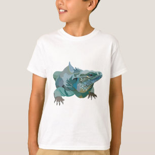 T-shirt B est pour Blue Iguana