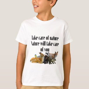 T-shirt B est pour British Wildlife