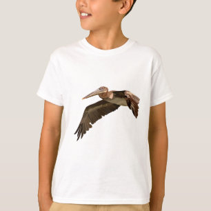 T-shirt B est pour le pélican Brown