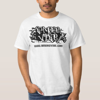 T-shirt B-plus de pièce en t de LOGO de GRAFFITI de Vibe