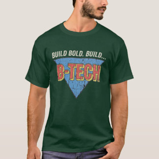T-shirt B-Tech Construire un Triangle Rétro Audacieux